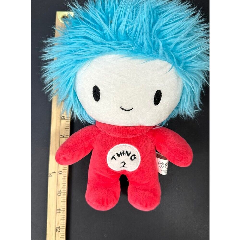Dr. Seuss Plush Universal Studios Baby‎ Thing 2 Plush Cat In The Hat 10 Inch - Picture 6 of 6